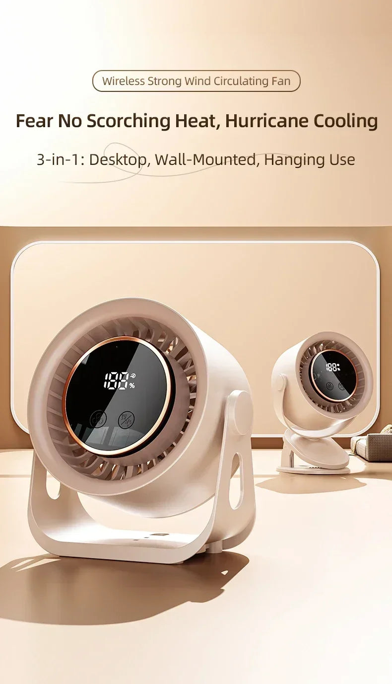 3-in-1 Multi-Functional Turbo Circulating Fan