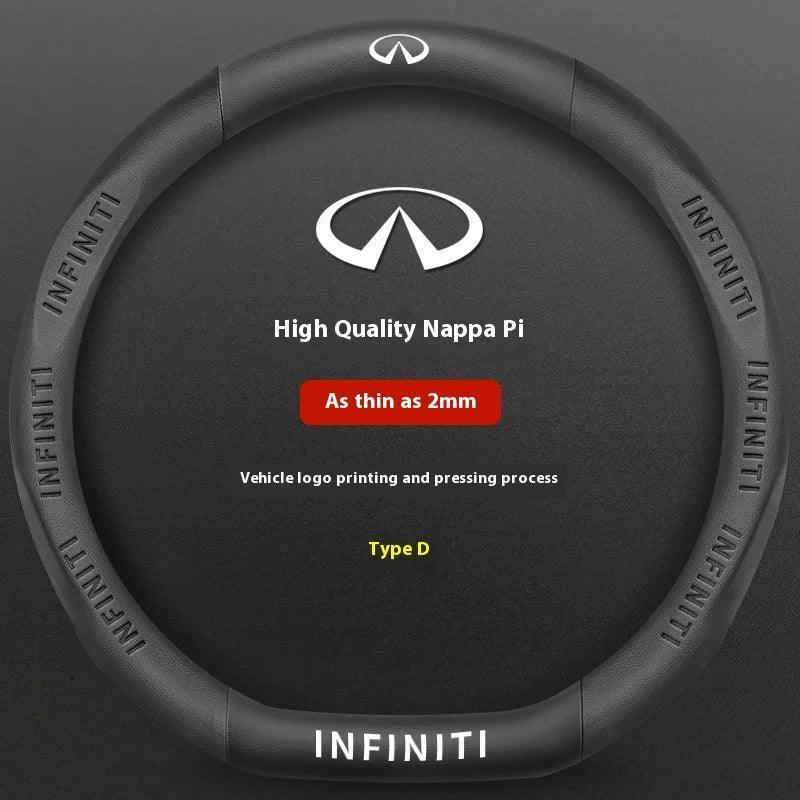 Infiniti Carbon Fiber Leather Steering Wheel Cover