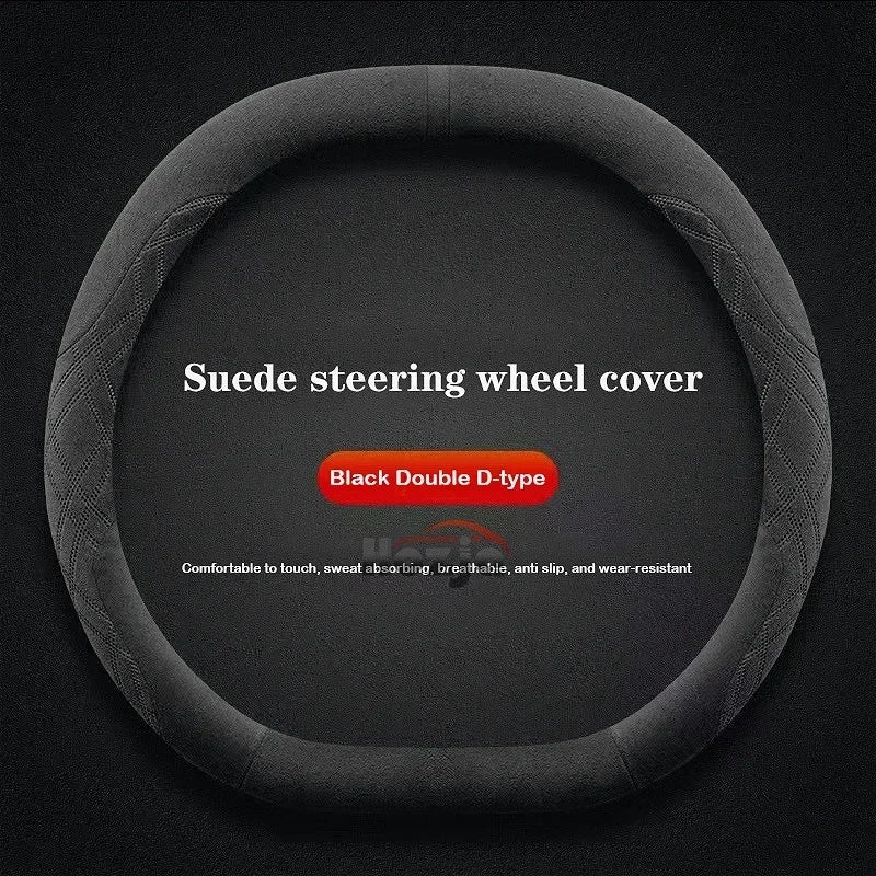 Geely Suede Leather Steering Wheel Cover Preface Starray Cityray