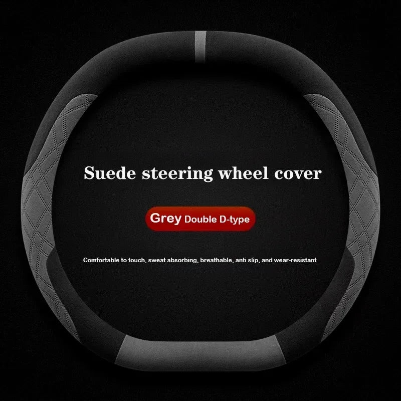 Geely Suede Leather Steering Wheel Cover Preface Starray Cityray