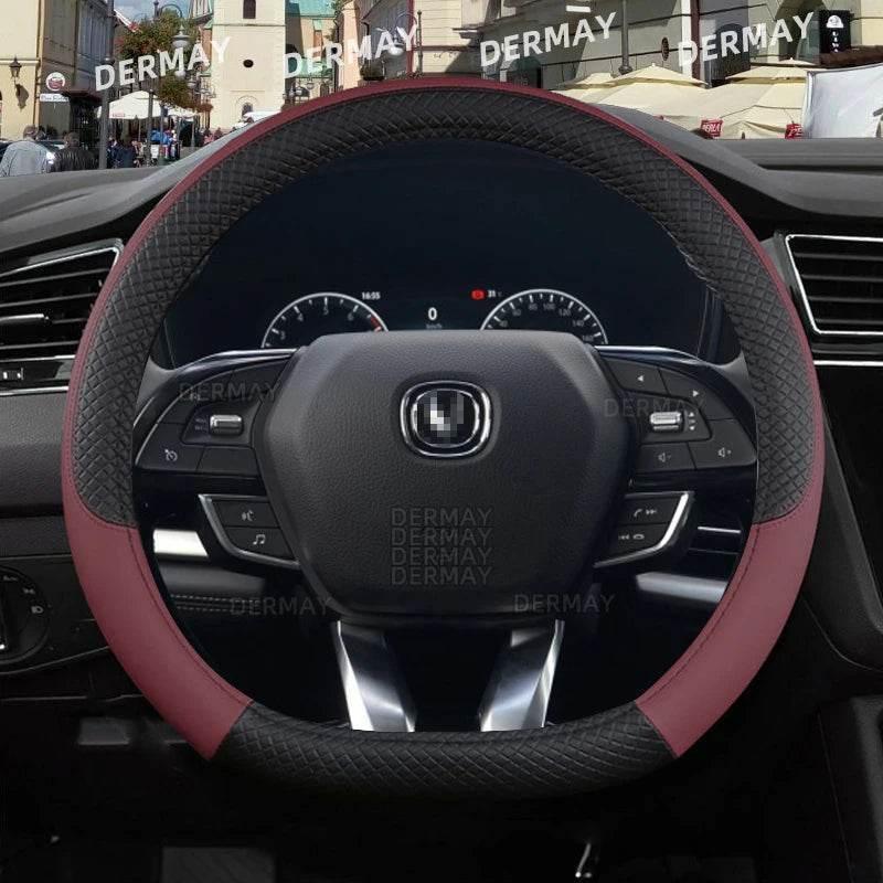 Changan Sports Microfiber Leather Steering Wheel Cover