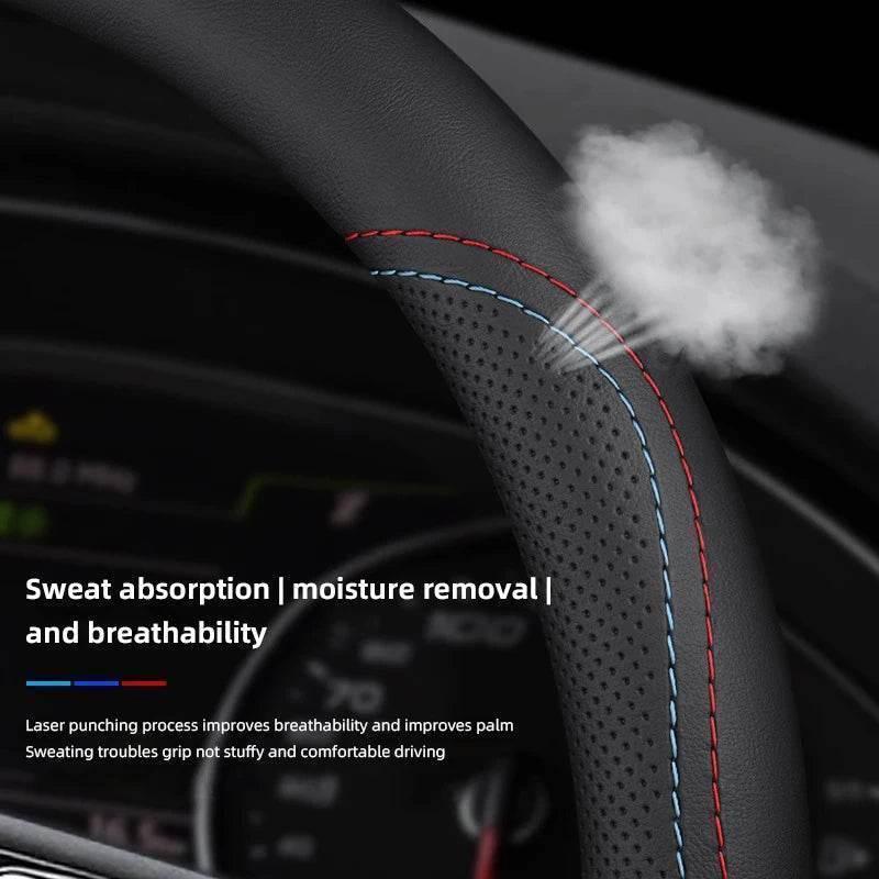 Chevrolet Leather Steering Wheel Cover