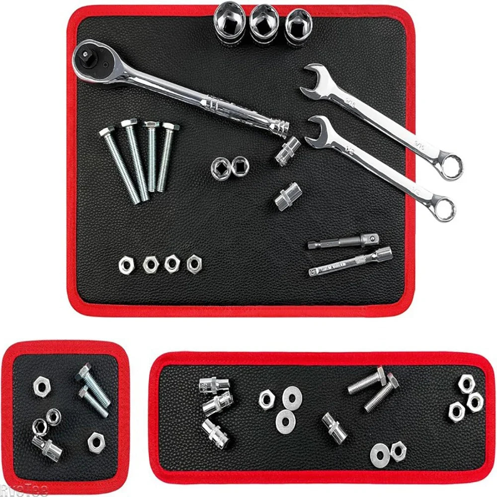 Magnetic Tool Pad – Flexible Mechanic Tool Holder & Parts Organizer Mat