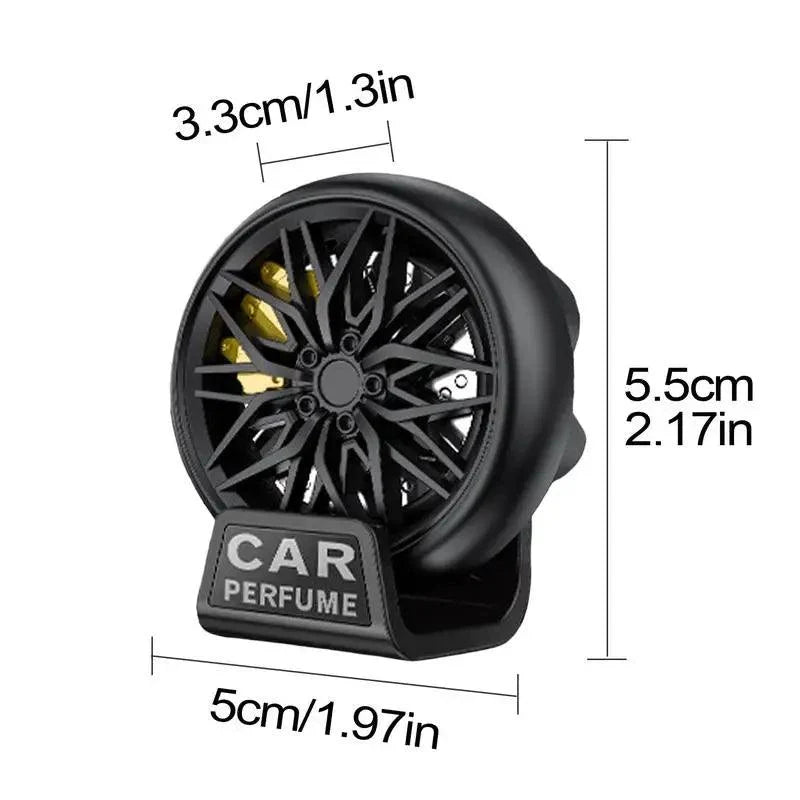Premium Car Vent Clip Air Freshener - Long-Lasting Auto Scent