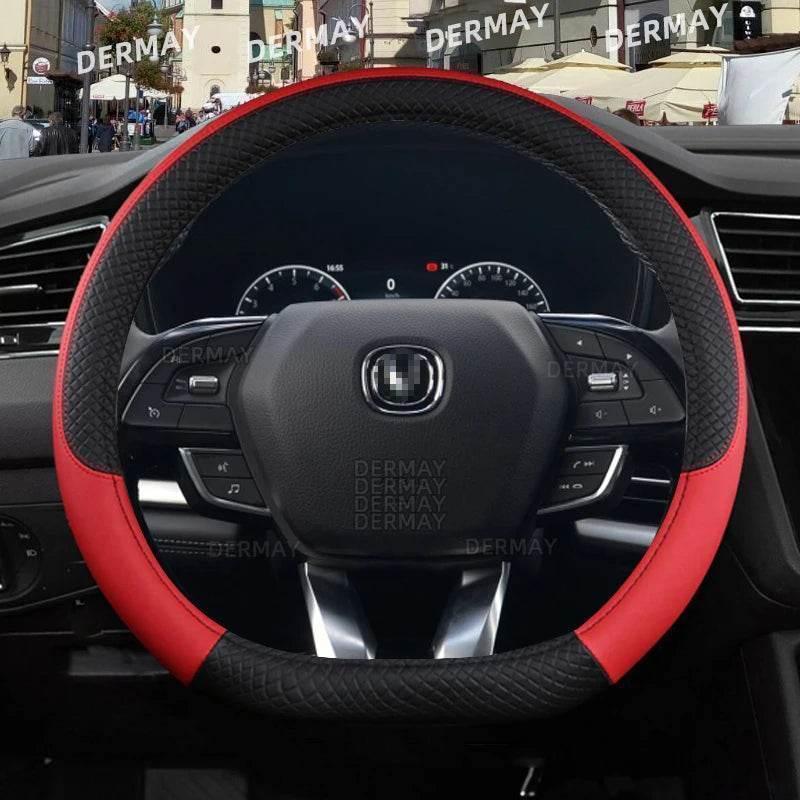 Changan Sports Microfiber Leather Steering Wheel Cover