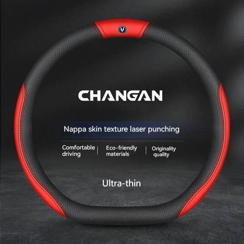 Changan Suede Leather Steering Wheel Cover