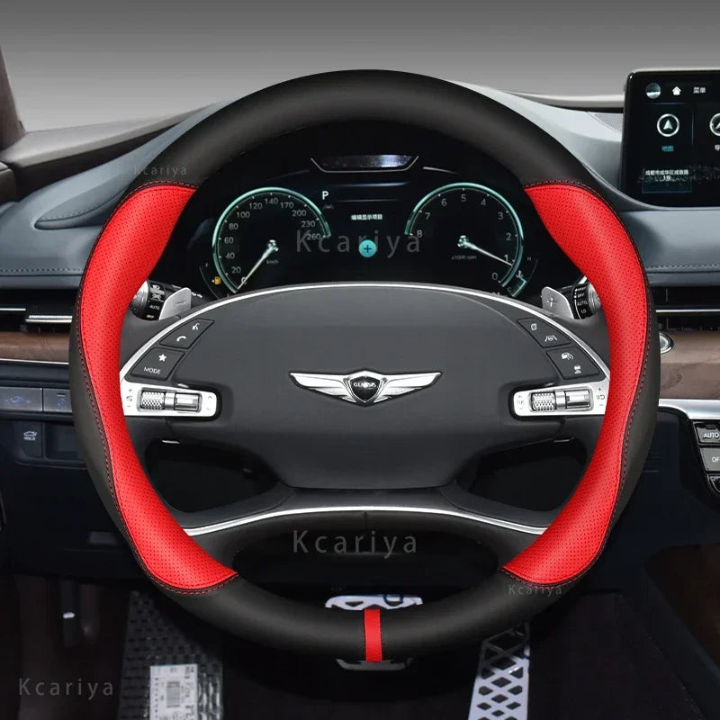 Genesis Leather Steering Wheel Cover
