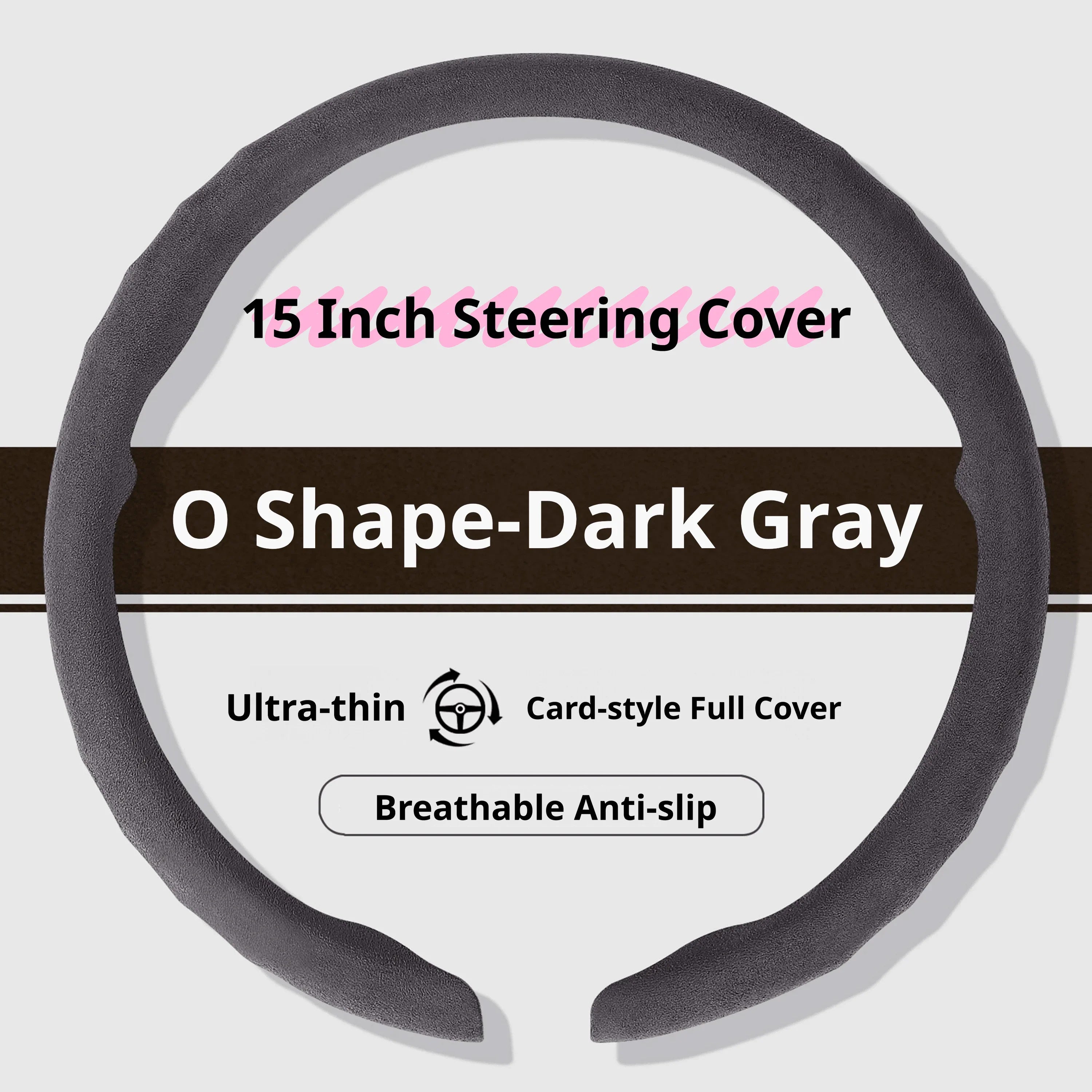 Genesis Ultrasuede Steering Wheel Cover