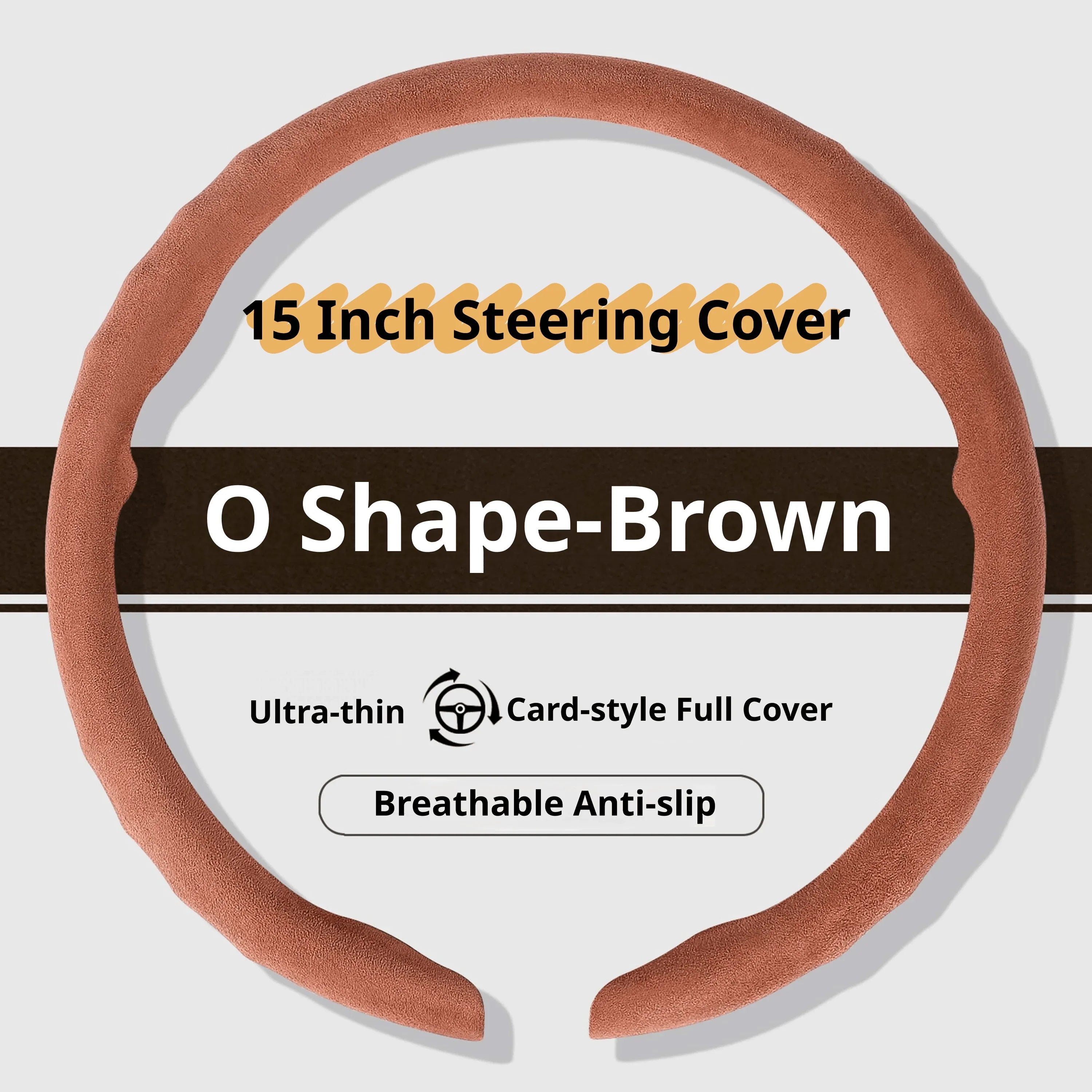 Genesis Ultrasuede Steering Wheel Cover