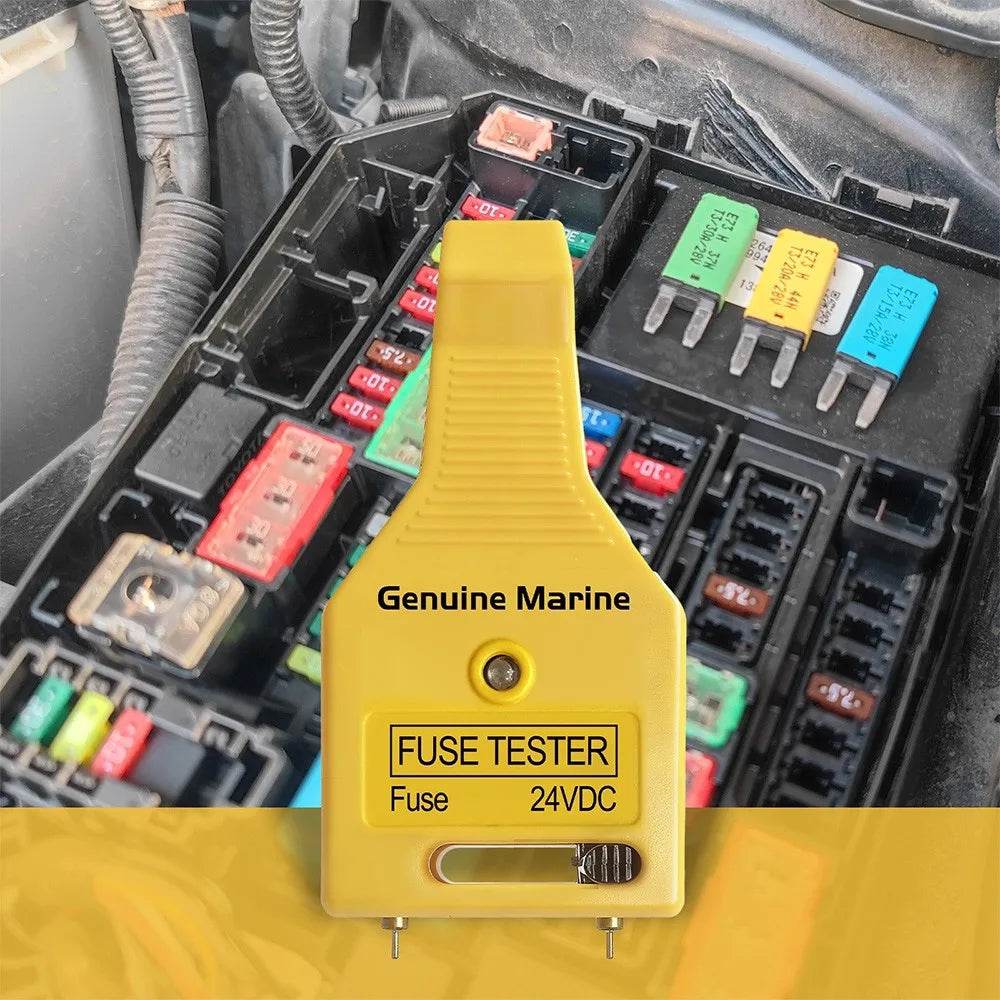 Car Multi-Functional Fuse Checker & Puller – 2-in-1 Fuse Tester Removal Tool
