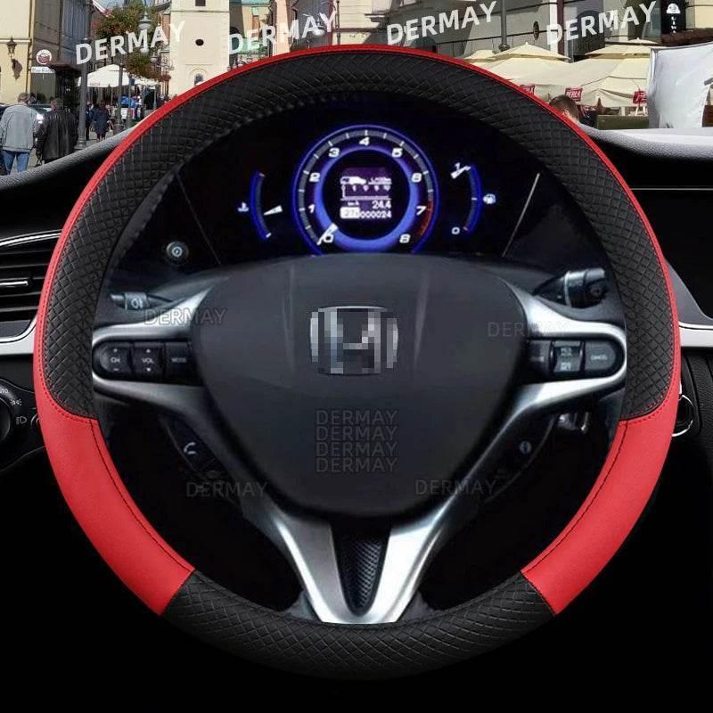 Honda Civic Leather Steering Wheel Cover