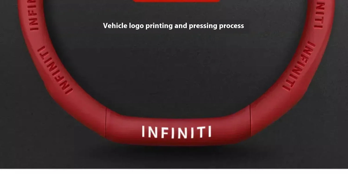 Infiniti Carbon Fiber Leather Steering Wheel Cover