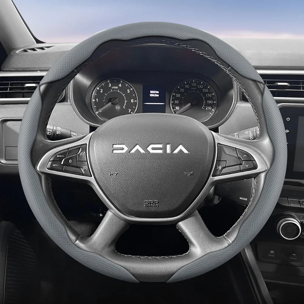 Dacia Breathable Leather Steering Wheel Cover