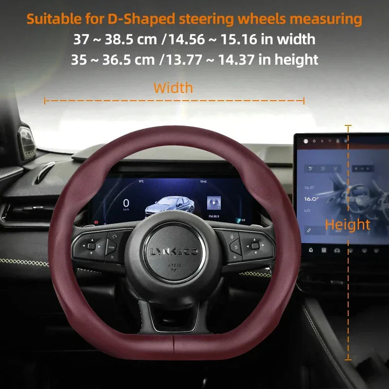 LYNK&CO Leather Steering Wheel Cover
