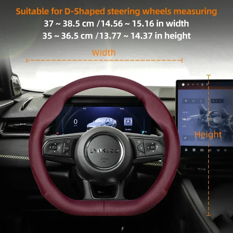 LYNK&CO Leather Steering Wheel Cover