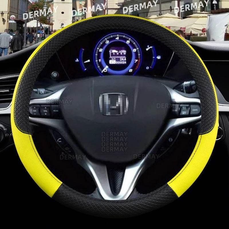 Honda Civic Leather Steering Wheel Cover
