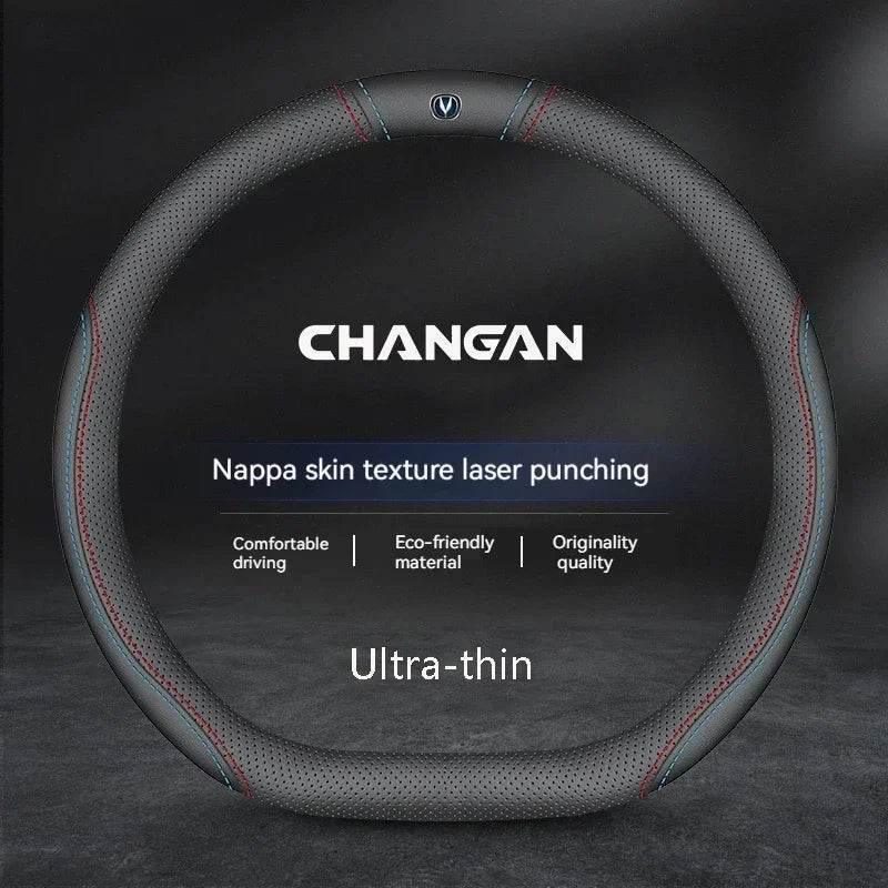 Changan Suede Leather Steering Wheel Cover