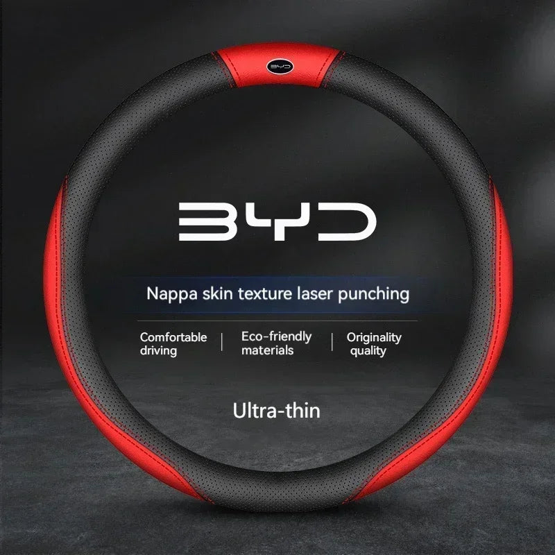 BYD Suede Anti-Slip Steering Wheel Cover