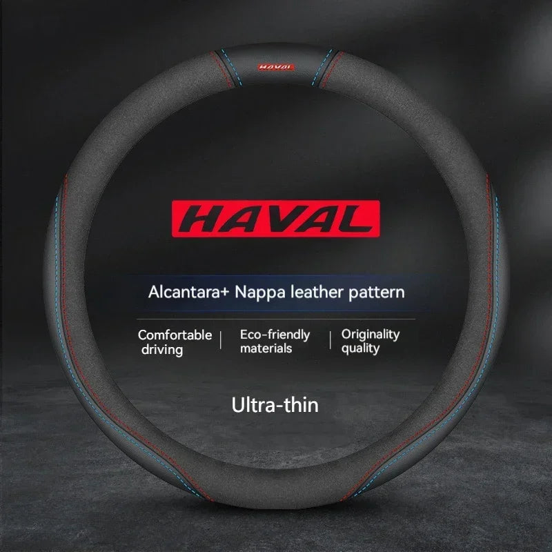 Haval Suede Leather Steering Wheel Cover