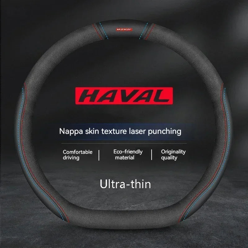 Haval Suede Leather Steering Wheel Cover