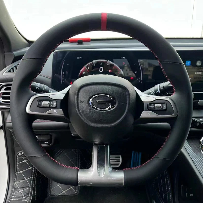 GAC Trumpchi Empow Orange Suede Steering Wheel Cover 2021-2024