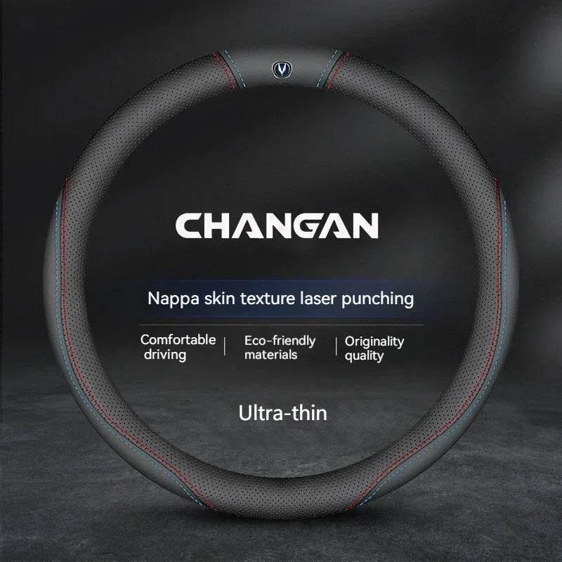 Changan Suede Leather Steering Wheel Cover