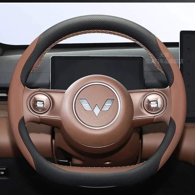 Wuling Nappa Leather Steering Wheel Cover