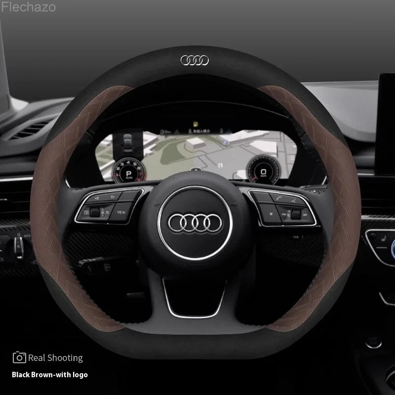 Audi Suede Steering Wheel Covers