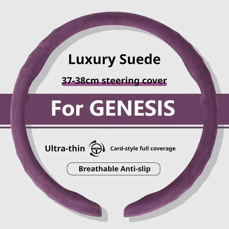 Genesis Ultrasuede Steering Wheel Cover