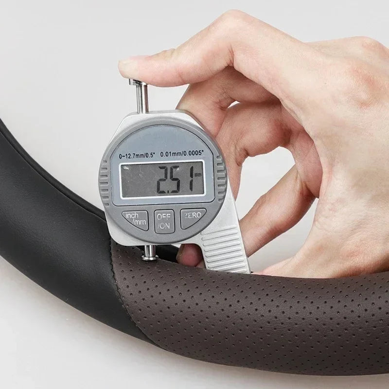 ZEEKR 7X 2024-2026 Leather Steering Wheel Cover Anti-Slip Grip