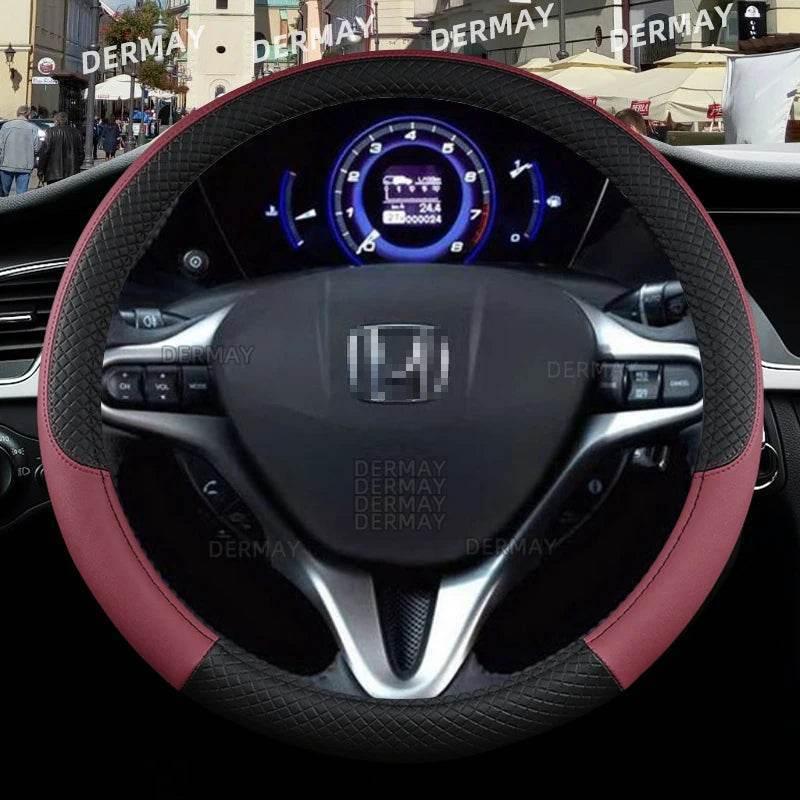 Honda Civic Leather Steering Wheel Cover