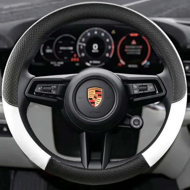 Porsche 8D Nappa Perforated Steering Wheel Cover