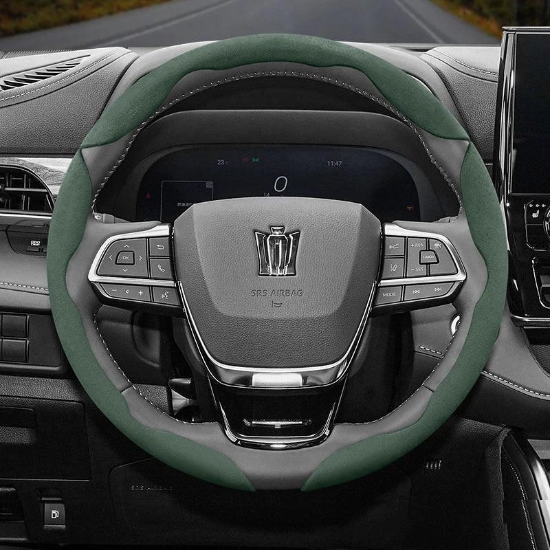 Toyota Crown Suede Steering Wheel Cover