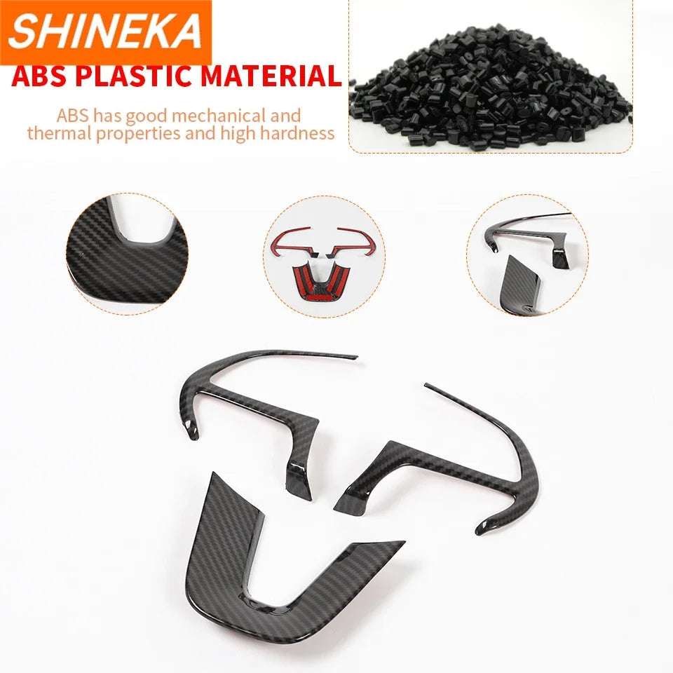 Dodge Carbon Fibre Steering Wheel Trim