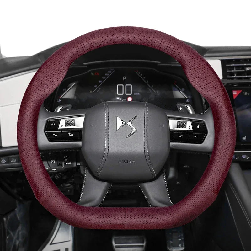 DS Déesse Ultra-Thin Microfiber Leather Steering Wheel Cover