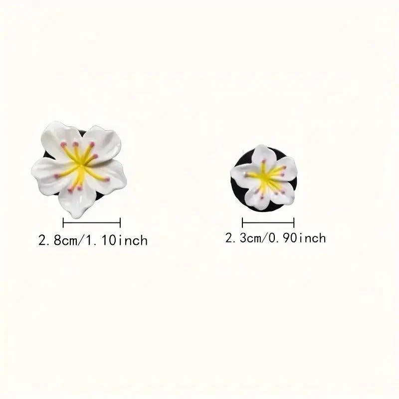 5pcs Flower Car Perfume Clip Air Vent Decorations Interior