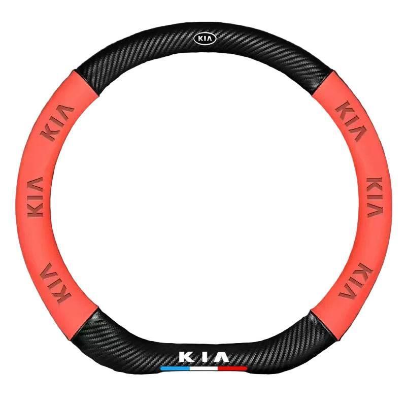 Kia Leather Steering Wheel Cover