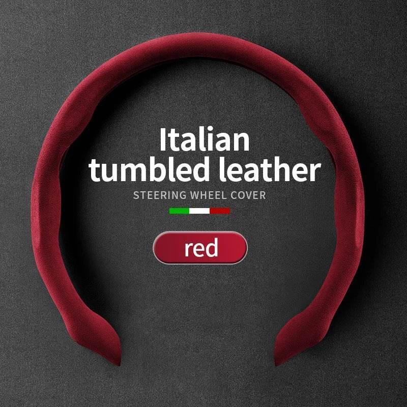 Suede Anti-Slip Ultra-Thin Steering Wheel Cover