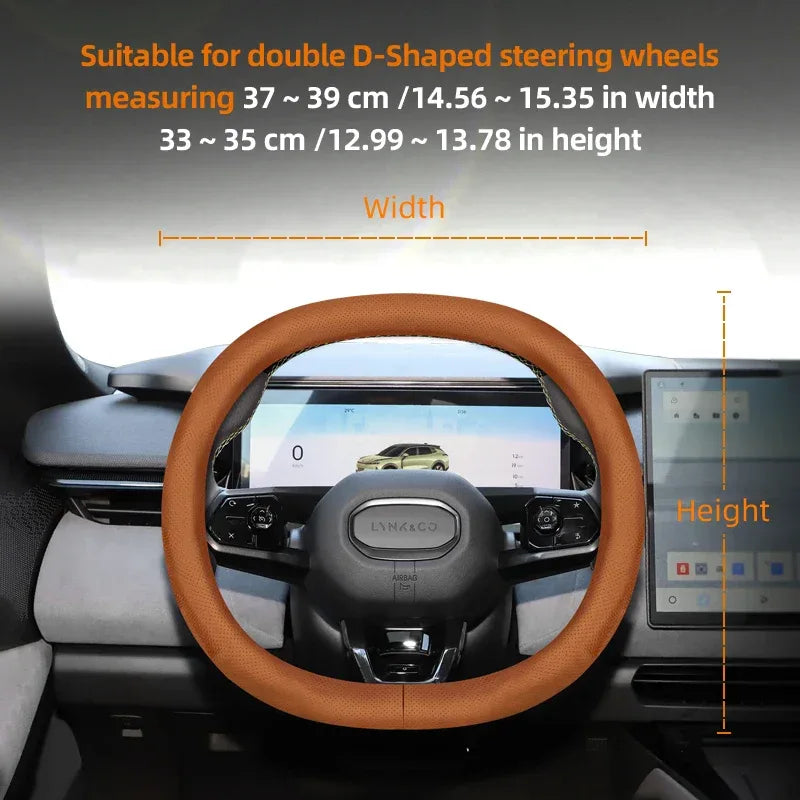 LYNK&CO Leather Steering Wheel Cover