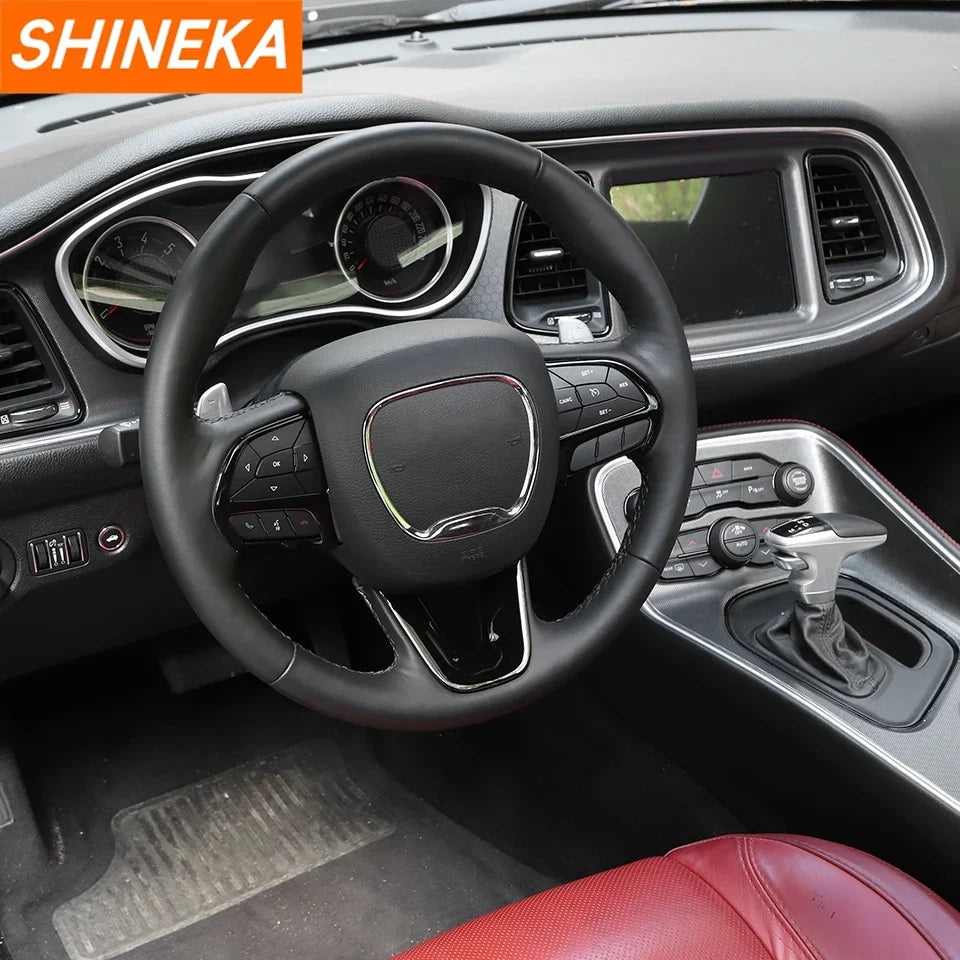 Dodge Carbon Fibre Steering Wheel Trim