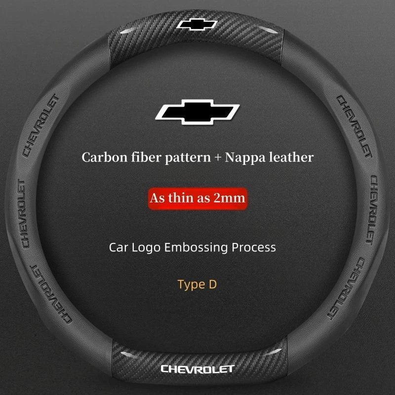 Chevrolet Cruze Silverado Tahoe 3D Embossed Steering Wheel Cover