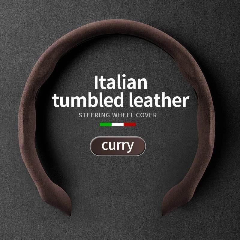 Suede Anti-Slip Ultra-Thin Steering Wheel Cover