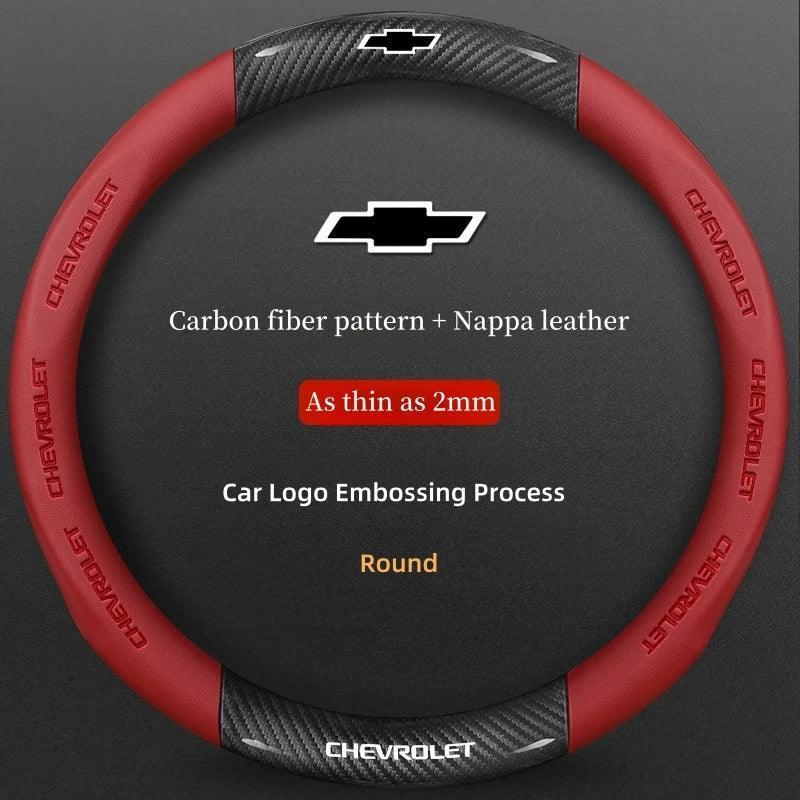Chevrolet Cruze Silverado Tahoe 3D Embossed Steering Wheel Cover