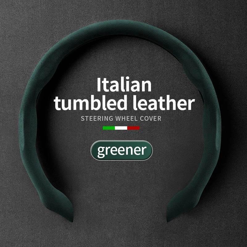 Suede Anti-Slip Ultra-Thin Steering Wheel Cover