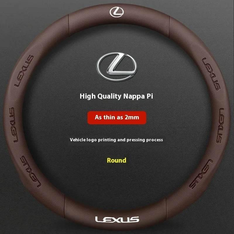 Lexus F SPORT Carbon Fiber Leather Steering Wheel Cover