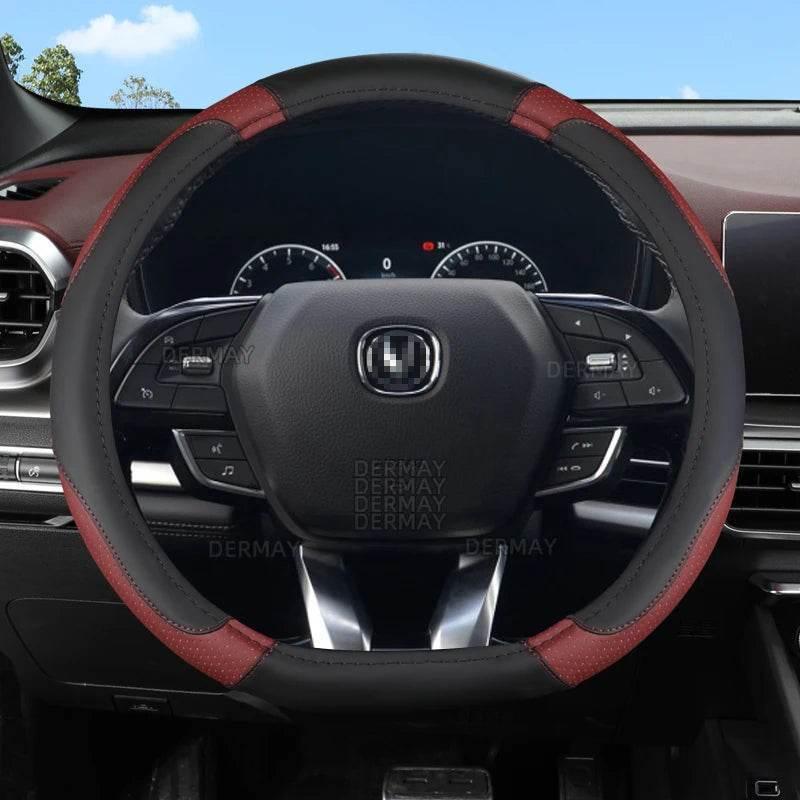 Changan Sports Microfiber Leather Steering Wheel Cover