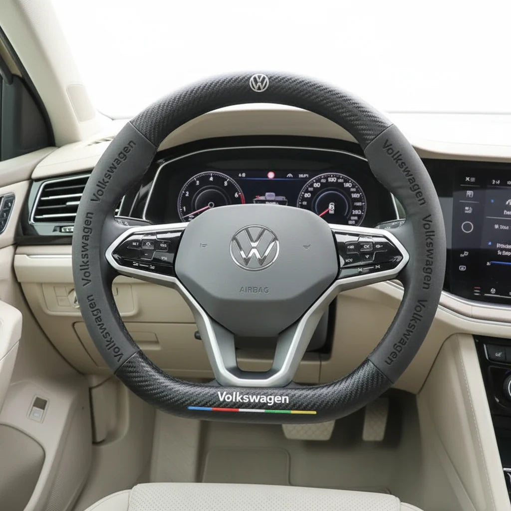 Volkswagen Leather Steering Wheel Cover