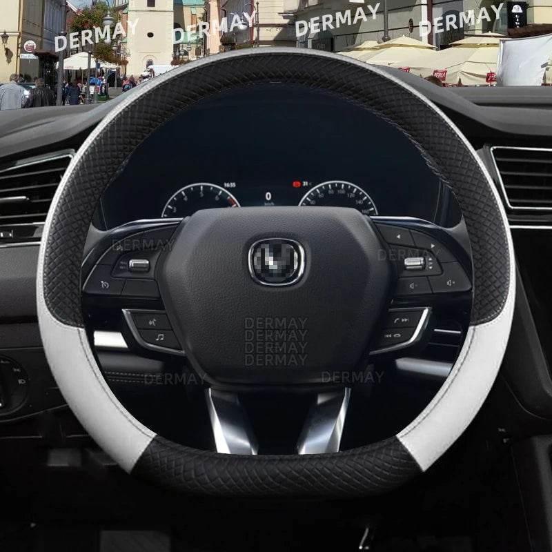 Changan Sports Microfiber Leather Steering Wheel Cover