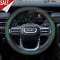 GMC Leather Steering Wheel Cover