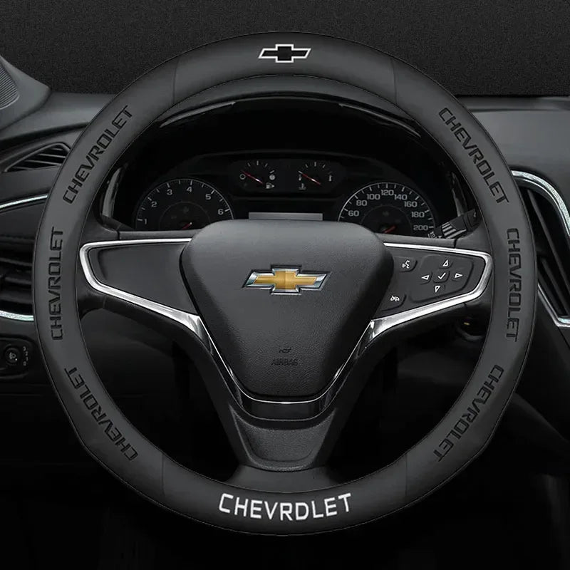 Chevrolet Cruze Silverado Tahoe 3D Embossed Steering Wheel Cover